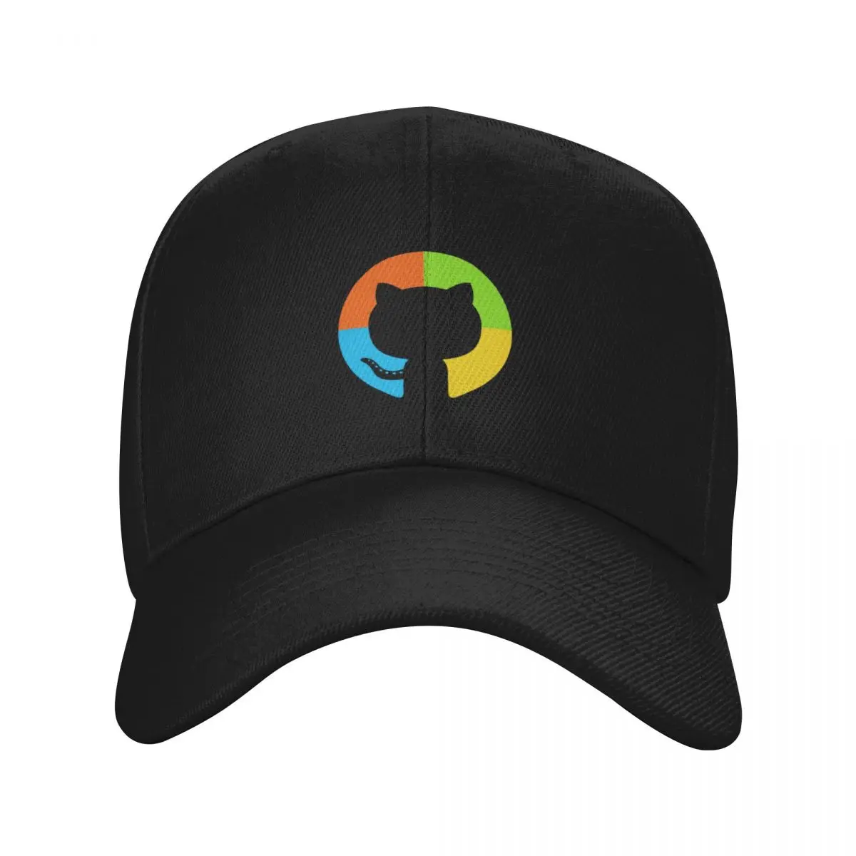 Фото Бейсбольная кепка Github, одежда для гольфа, дропшиппинг, шляпа для гольфа, шляпа для папы, бейсболка для мужчин и женщин №2