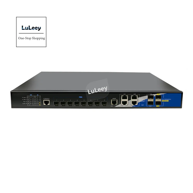 

10G Uplink 8 Port EPON OLT 7dB Px20+++ L3 Switch Optical Fiber Web Management Compatible Mikrotik Huawei Zte ONU