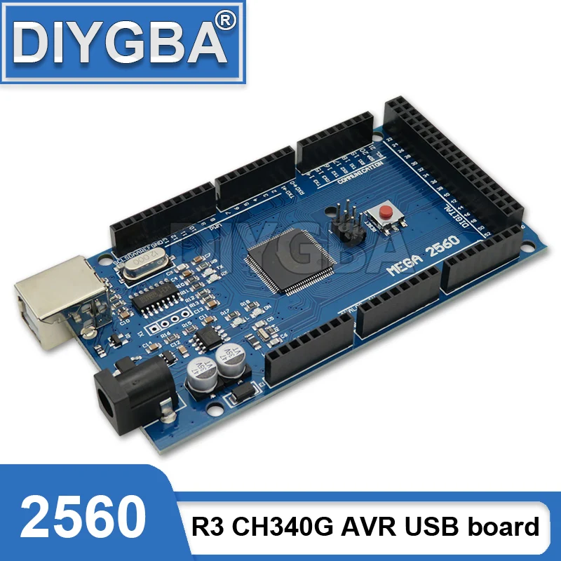 MEGA 2560 R3ATMEGA2560-16AU MEGA2560 CH340G AVR USB плата разработки MEGA2560 для Arduino