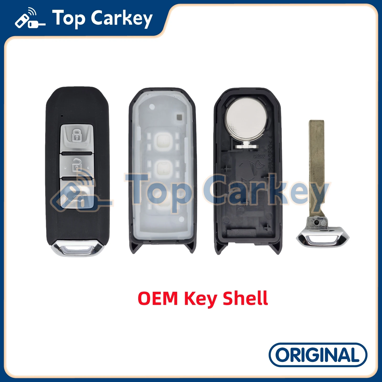 

Оригинальный умный дистанционный ключ TopCarkey ID46 ID47 чип 433 МГц для Chevrolet Captiva Turbo Chevy Groove Blazer Enjoy Optra Hector