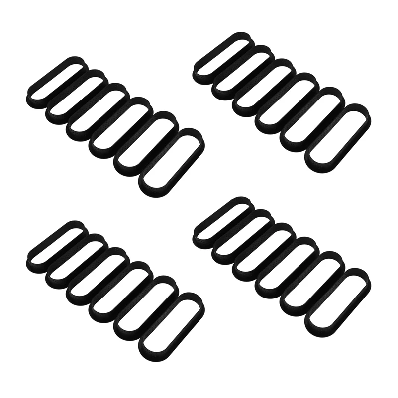 

4X Egg Tart Cake Ring Set Plastic Perforated Oval Shape French Dessert Mould Fruit Cookies Pastry Kitchen Baking Molds