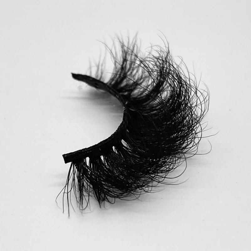 

30Pairs NEW 25mm Russian D Curl Messy Mink Eyelashes Fluffy Lashes False Eyelash Makeup Wholesale Dramatic 3d Mink Clis