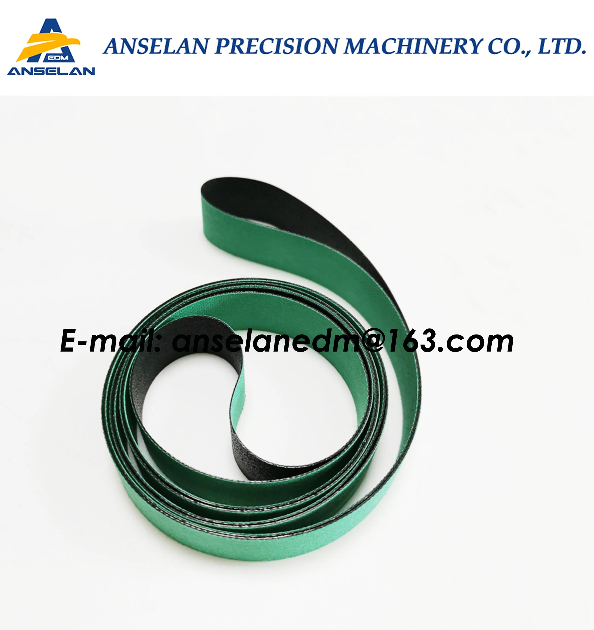 2041931 edm Wire Conveyor Belt 18x2060mm for Sodic k series machine. edm Flat Belt 0206133