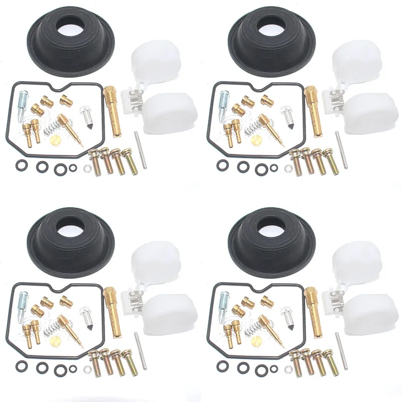 

4SET Motorcycle carburetor repair kit for GSF600S BANDIT 1996-2003 GSF600 GSF 600 S Plunger vacuum diaphragm float