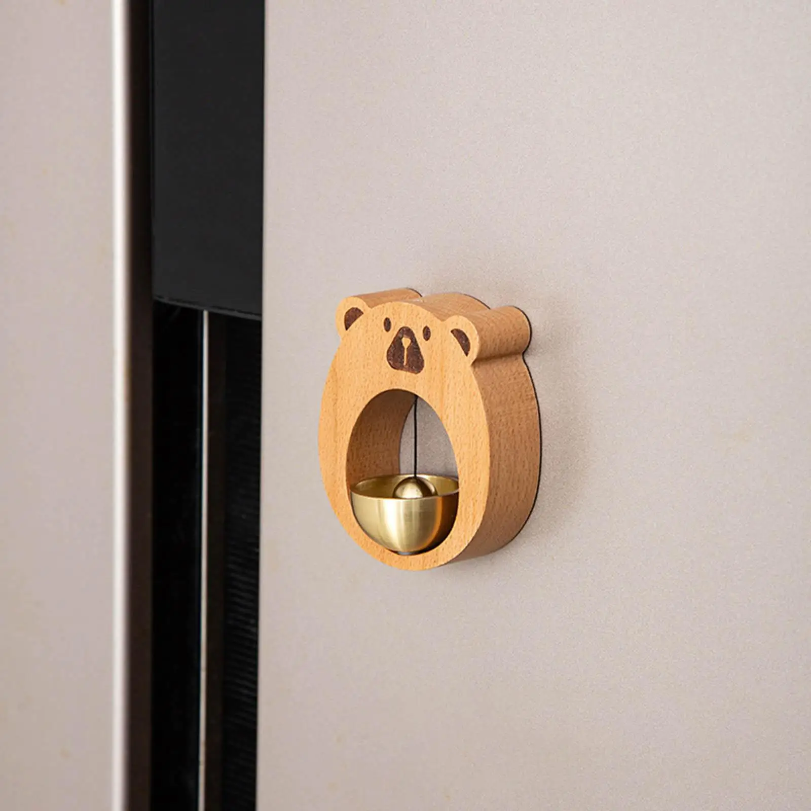 

Дверной звонок для магазина, дверной звонок для открывания двери, декоративный деревянный дверной звонок, холодильники, вход в бизнес, улич...