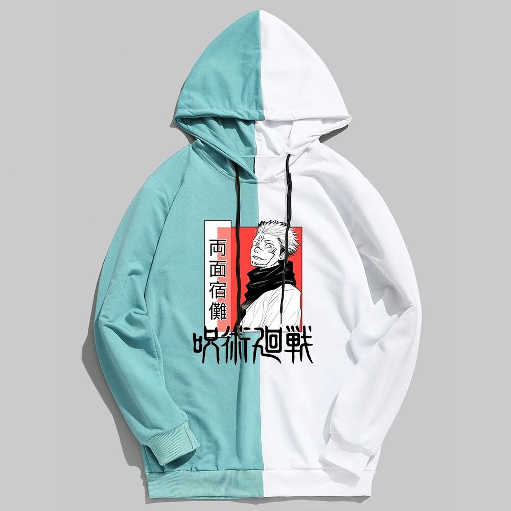 

Anime Jujutsu Kaisen Cursed King Sukuna Ryoumen Gothic Cartoon Hoodies Harajuku Streetwear Men Long Sleeve Winter Sweatshirts