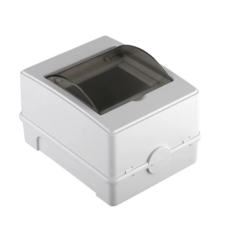 

Коробка автоматического выключателя 4,72x2,95 дюйма, 2-4-сторонняя распределительная коробка, водонепроницаемая распределительная защитная коробка с прозрачной крышкой