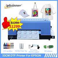 33cm dtf printer for epson l805 heat transfer print directly transfer film dtf printer tshirt printing machine for fabric hoodie