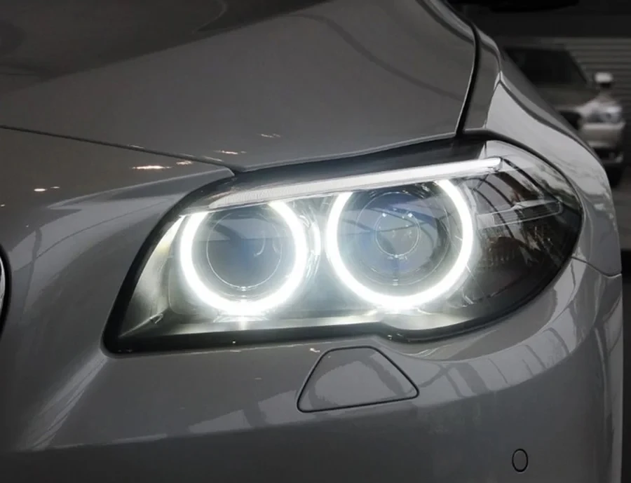 Фото Новая белая фотография для BMW 5-Series F18 F10 2014 2015 2016 2017, автомобильная печатная плата для дневных ходовых огней, строковая плата №4