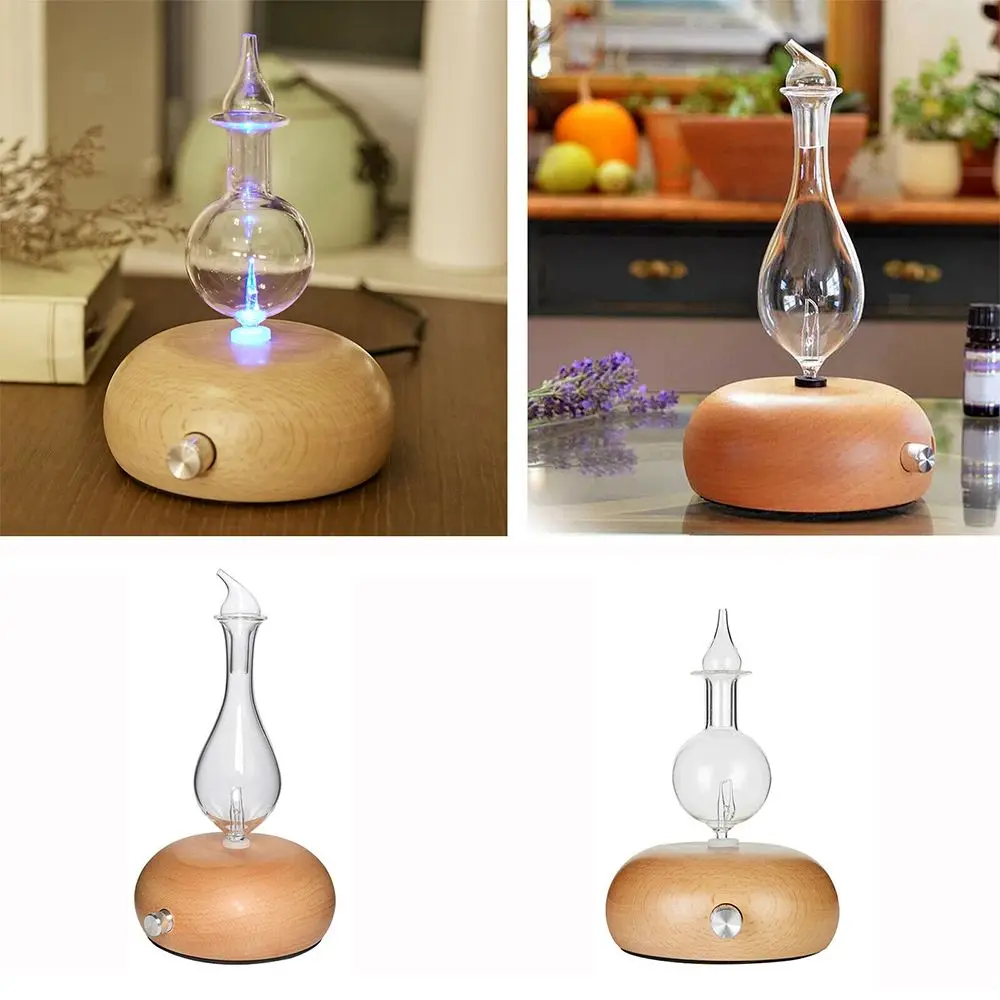 

Night Light Home Decoration Nebulizer Glass Essential Oil Diffuser Aromatherapy Lamp Humidifier Fragrance Diffuser