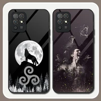teen wolf phone case tempered glass for huawei p30 p40 p50 p20 p9 smartp z pro plus 2019 2021 rich and colorful cover