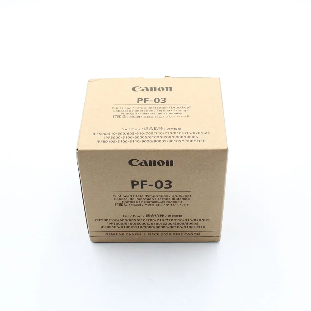 Оригинальная новая печатающая головка PF-03 для Canon IPF500 IPF510 IPF600 IPF605 IPF8110 IPF9000 IPF9000S
