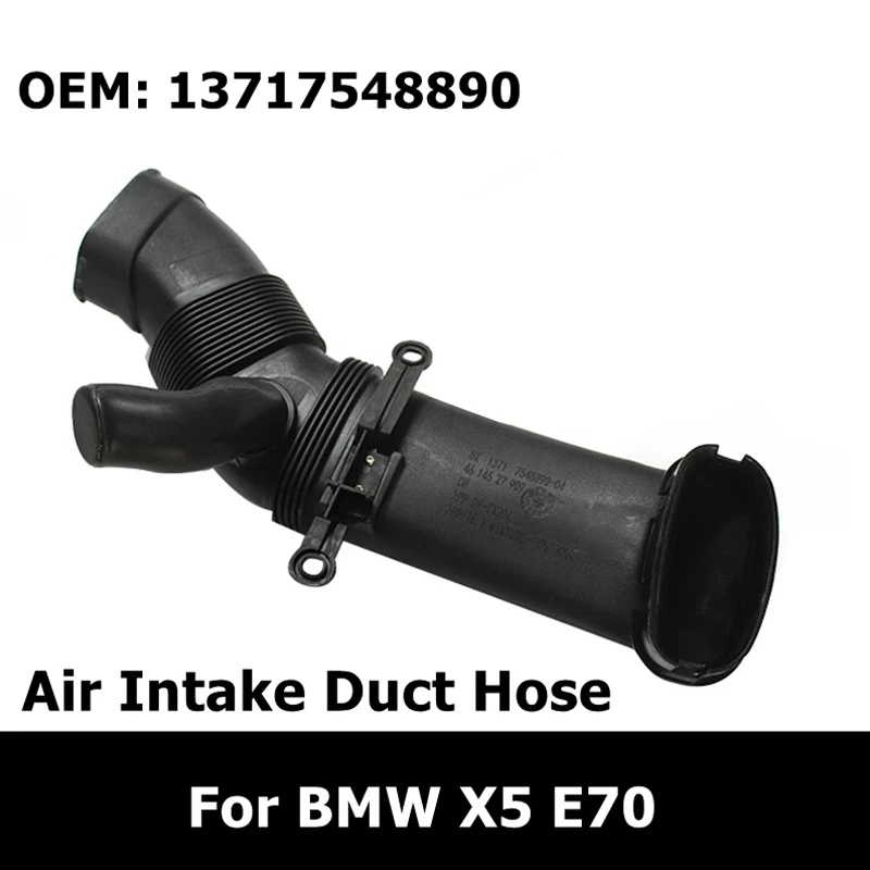 

13717548890 Car Accessories Air Intake Boot Duct Hose For BMW X5 E70 Dust Cover