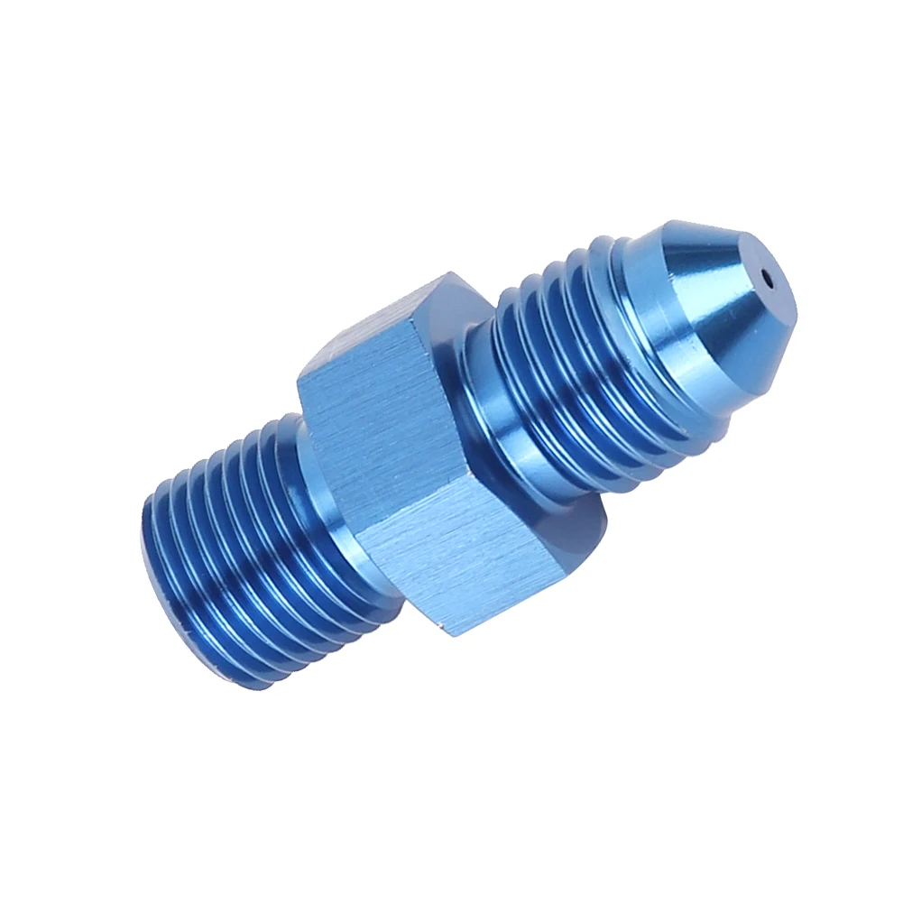 AN-4 (4AN) to M11x1.0 1mm Restrictor Oil Feed Adapter Connector for Garrett Turbo Fitting Bung |