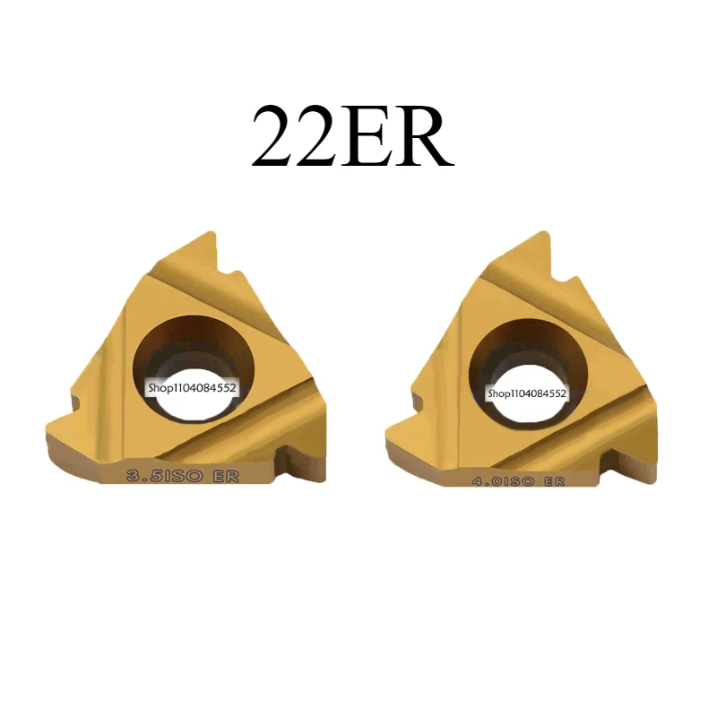 Высококачественные вставки с внешней резьбой ЧПУ 22ER 3.5ISO 4.0ISO 4.5ISO 5.0ISO 5.5ISO 6.0ISO Для