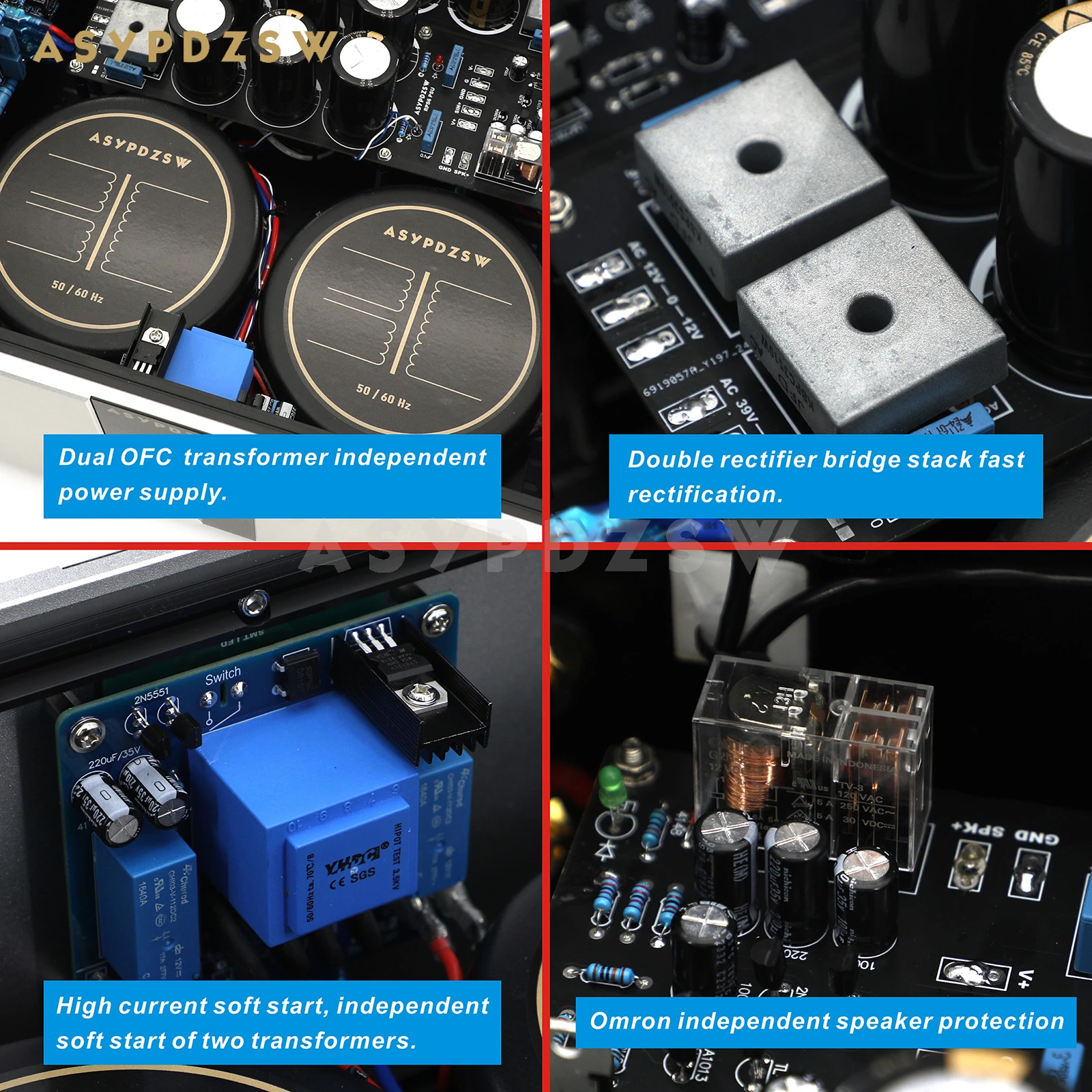 HI-END 108P NHB-108 Pro Стерео Hgh мощность Природный звук Низкое искажение Чистый усилитель мощности 150 Вт--300 Вт 4-8 Ом (art.: 3920d081deecb) - 3920d081deecb