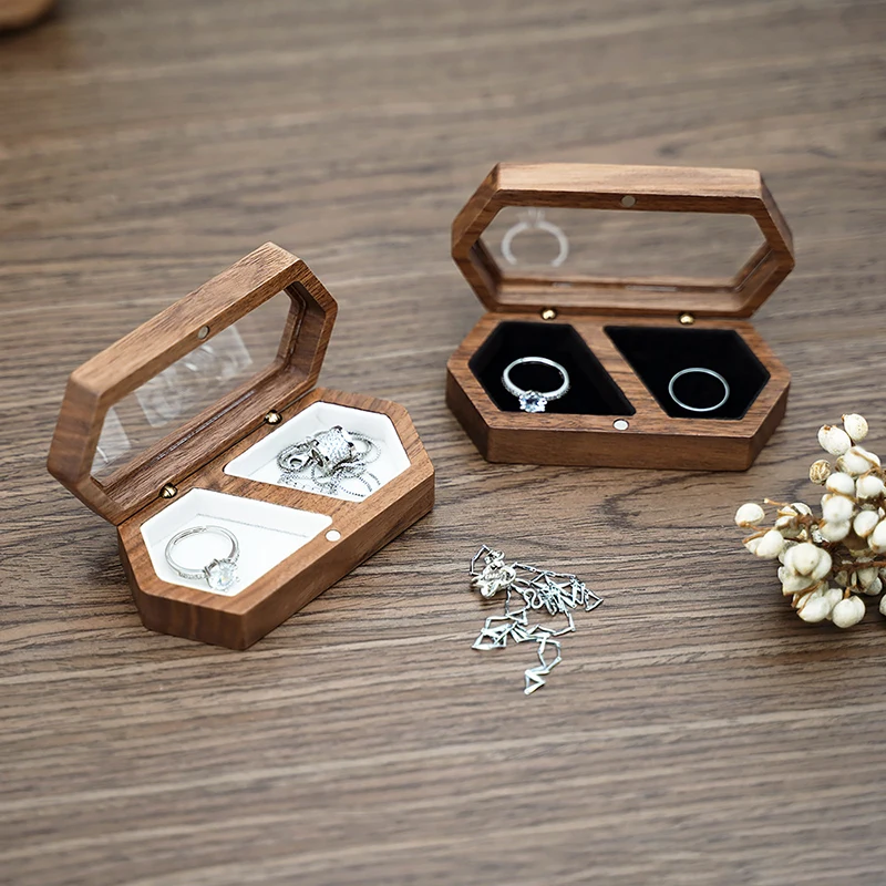 

Wooden Jewelry Box Jewelry Box Large Capacity Travel Storage Box Earring Ring Storage Ladies Gift Storage Gifts Bead Case
