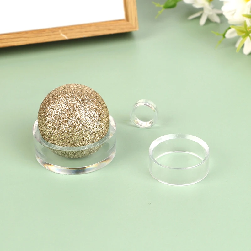 Прозрачная нефритовая подставка для демонстрации