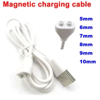 magnetic charging cable center spacing 2p 5mm 678910mm magnet suctio usb power charger for beauty instrument smart device