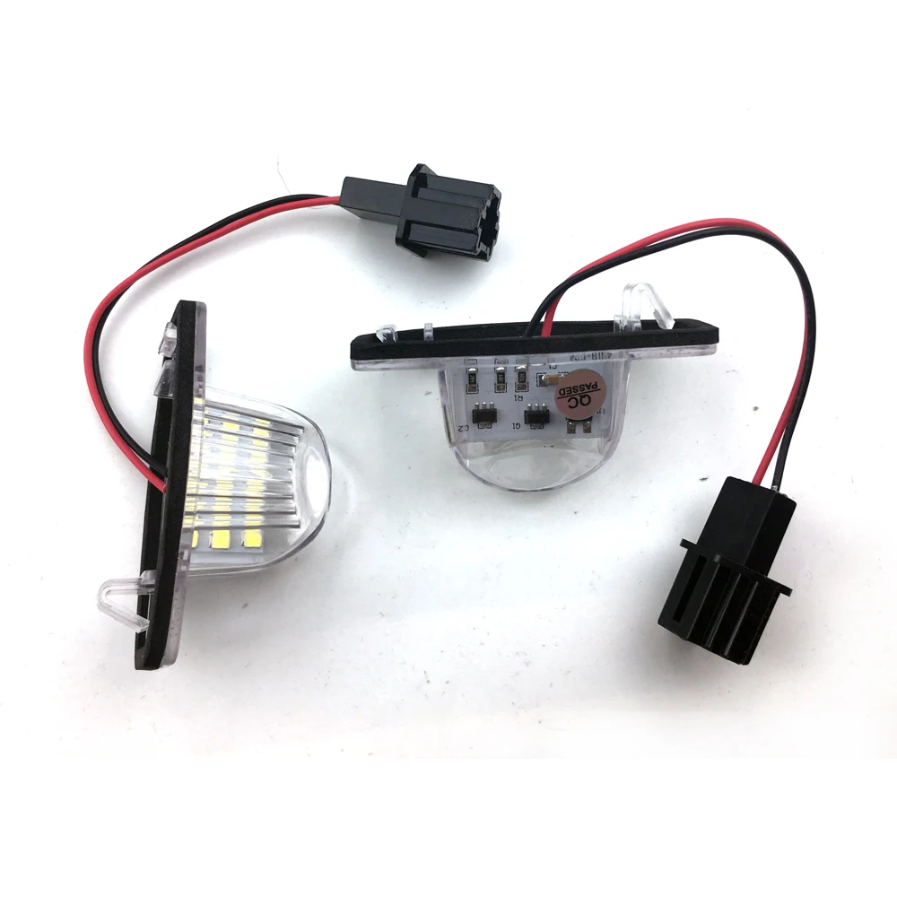 

2Pcs Error Free LED Car Number License Plate For Honda CR-V FR-V Jazz Odyssey Stream