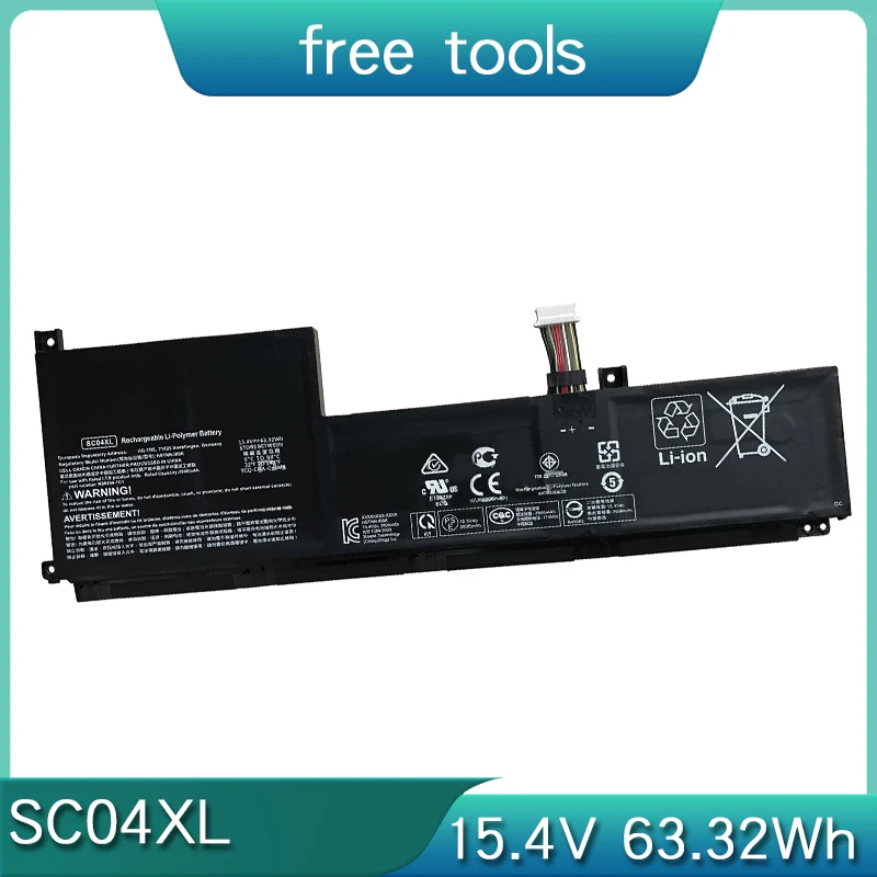 Аккумулятор SC04XL 15 4В 63 32Втч для HP