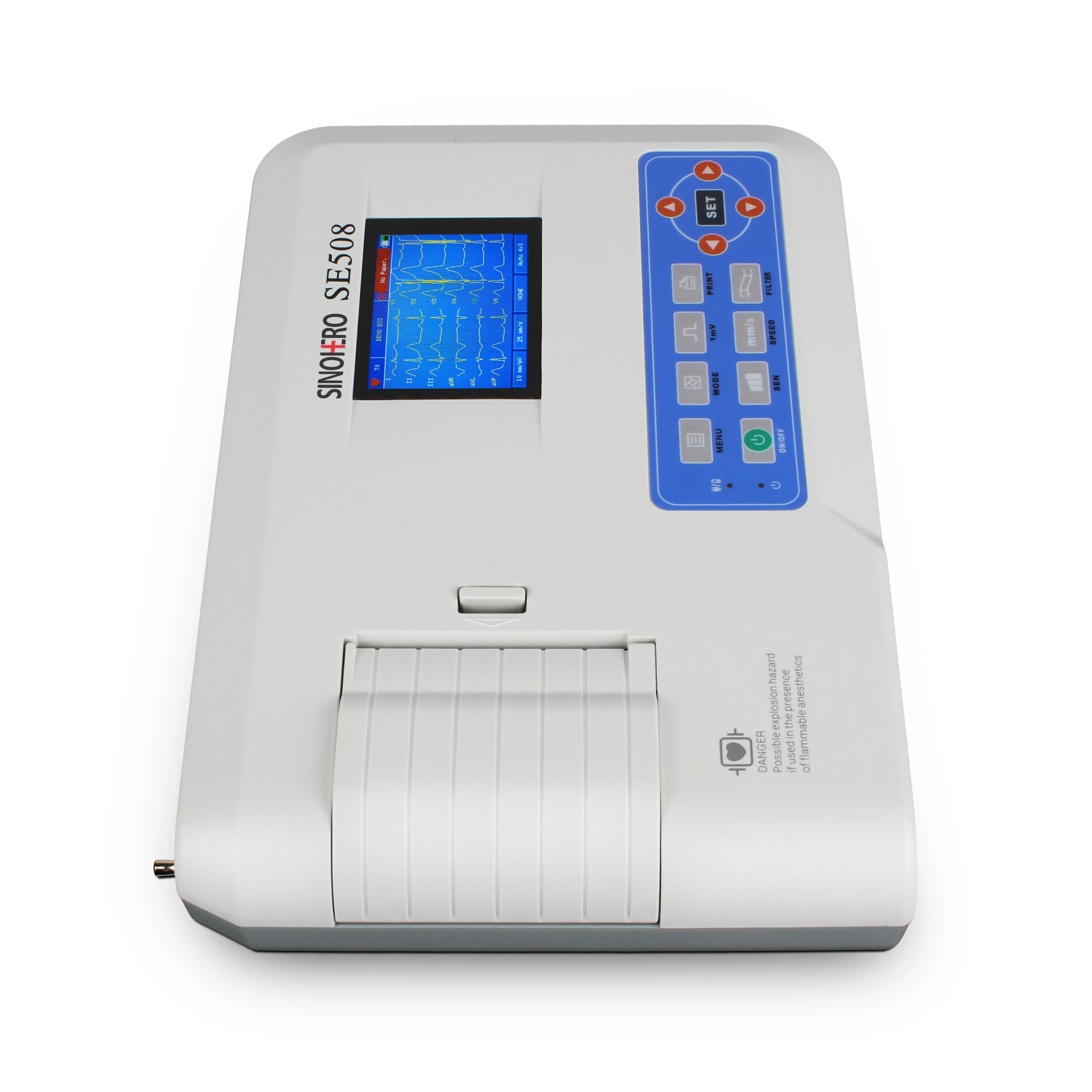 

CONTEC ECG300G CE Digital Three Channel Portable ECG EKG Machine electrocardiograph