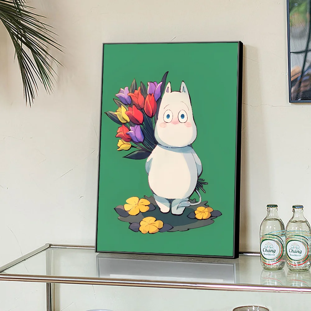 Постер М-Муми из аниме бумажный плакат с принтом для дома гостиной спальни входа