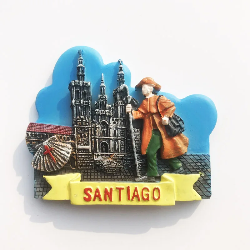 

World cultural heritage ancient city of de Compostela, Santiago, Spain