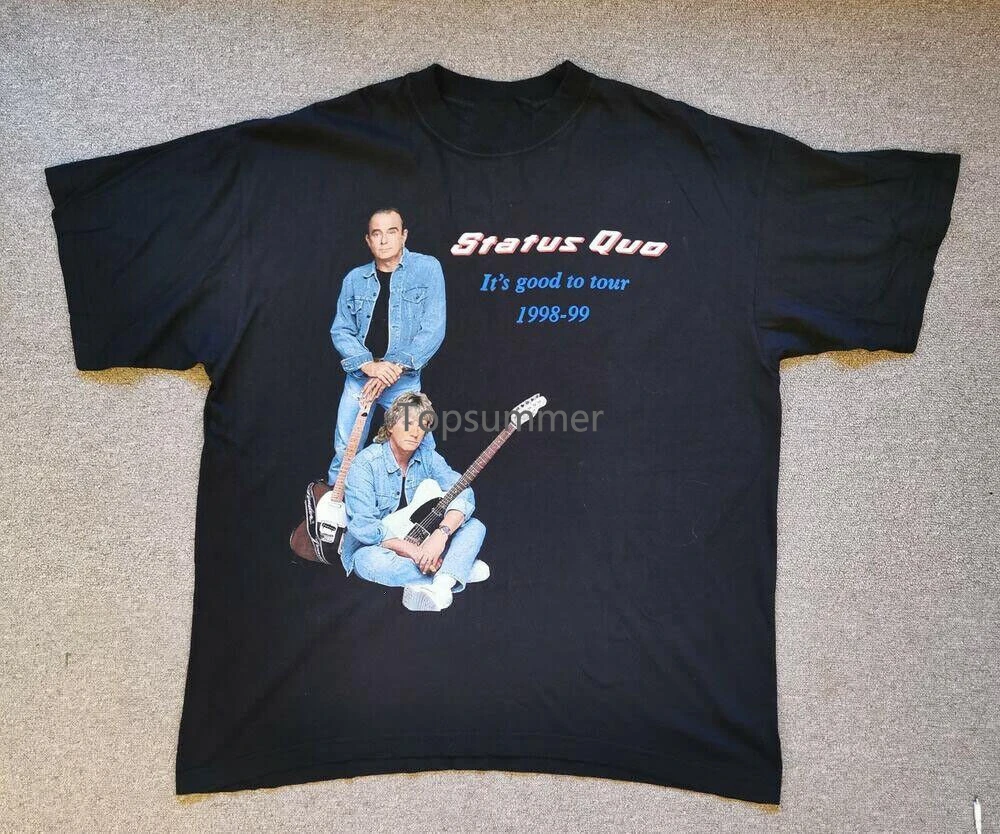 

Status Quo Band It'S Good To Tour Cotton All Size Unisex Shirt 2A238