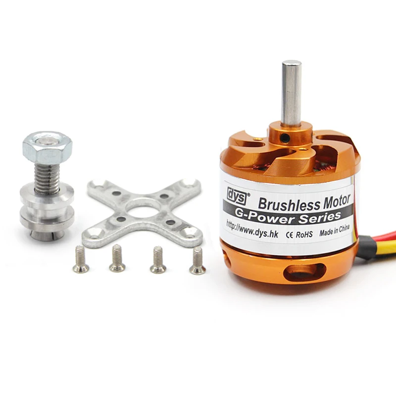DYS 3536 D3536 750KV 910KV 1000KV 1250KV 1450KV бесщеточный двигатель 2 ~ 4S Lipo 5,0mm вал Подходит для Дронов с неподвижным крылом