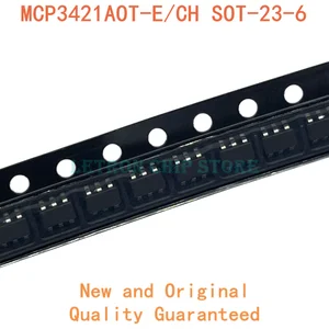 10PCS MCP3421AOT-E/CH MCP3421A0T-E/CH SOT-23-6 CA SOT23-6 SMD new and original IC Chipset