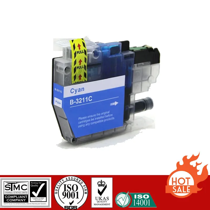 Совместимый картридж Brother для LC3213 LC-3213 костюм DCP-J572DW/DCP-J772DW/DCP-J774DW/MFC-J491DW/MFC-J497DW