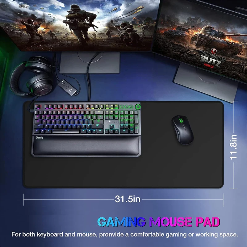 Большой игровой коврик для мыши XXL