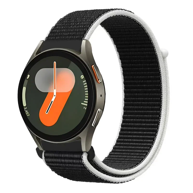 Фото Спортивный нейлоновый ремешок 20 мм 22 мм для Samsung Galaxy Watch 7 6 5 4 44 мм 40 мм, браслет для Huawei Watch GT6 Pro GT6-5-4 46 мм GT Runner 2 №3