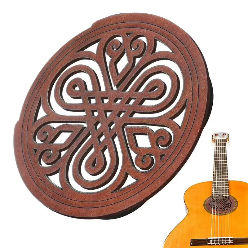 Блок отверстия для звука гитары декоративные детали аксессуары портативный