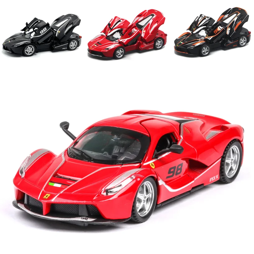 

Модель Автомобиля Ferrari FXX K из сплава со звуком и светильник том в масштабе 1:32