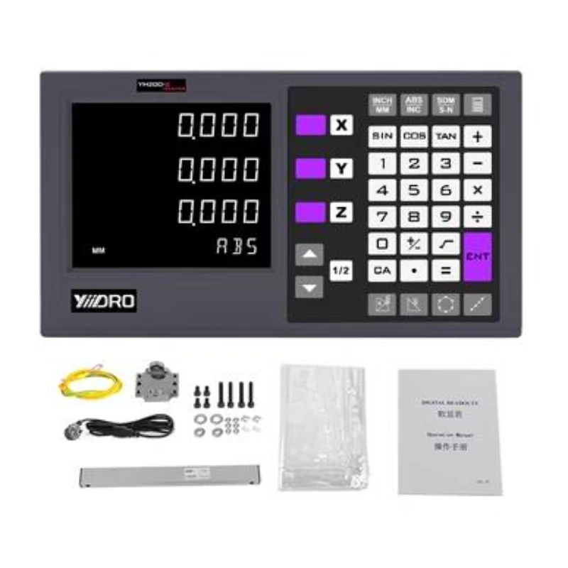 3-осевой/2-осевой ЖК-измерительный прибор с цифровым дисплеем сигнала фрезерный