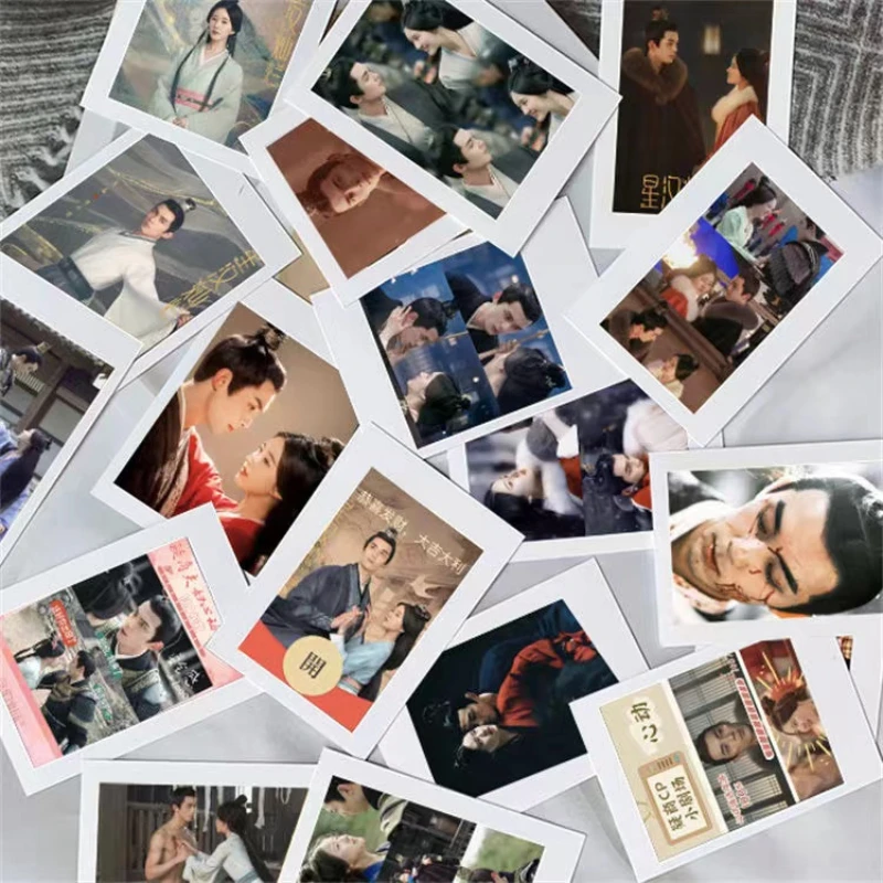 

100 шт., нет повторов, Чжао Луси у Лэй ли юньруи Юй ченген, HD постер, ломо-карта, Пай ли-де-ТВ, драма, любовь, как Галактика, карта фотографий