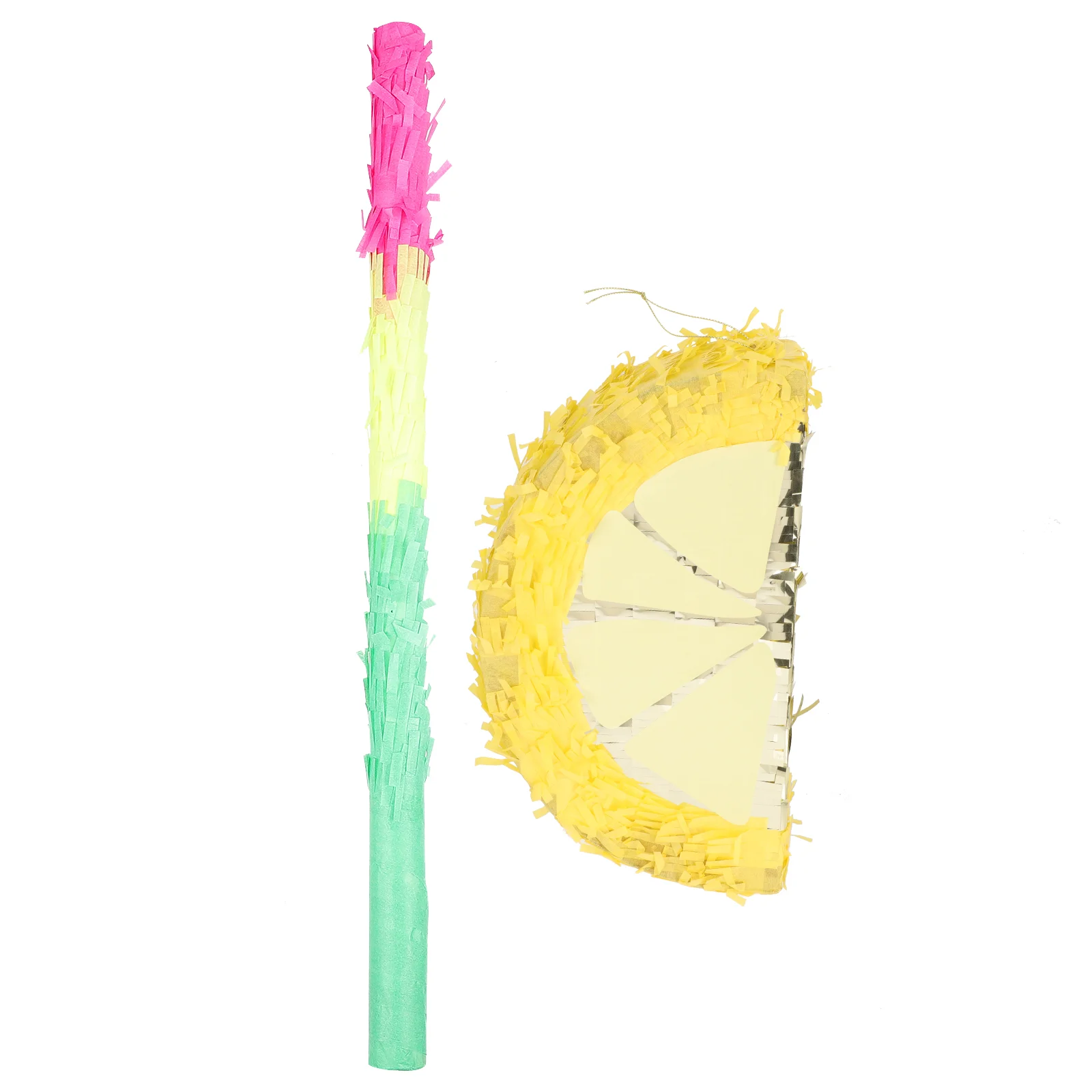 

Lemon Piñata Birthday Party Favors Pinata Toys Fruit Unique Gifts Aluminum Film Decorations Pool Stick