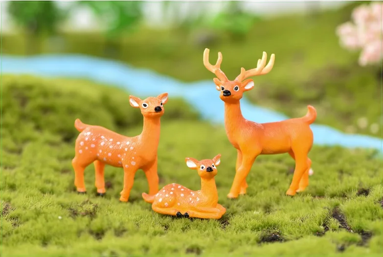 

Миниатюрная статуэтка животное деревня канифоль