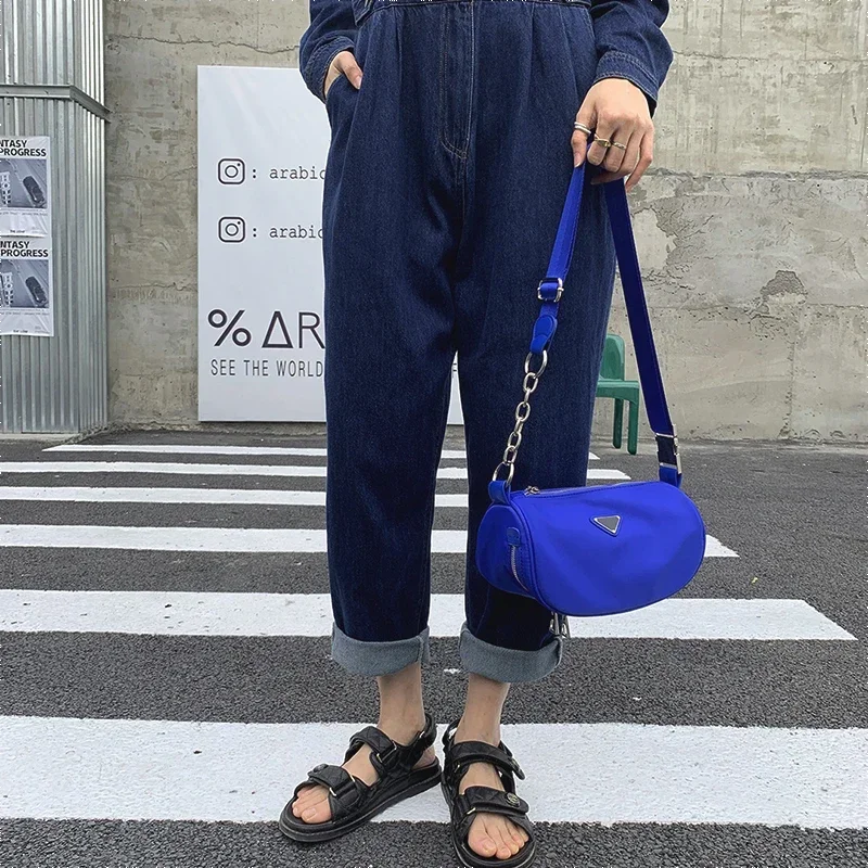 

Unisex Messenger Luxury Designer Brand Small Shoulder Bag Crossbody Water Proof Oxford Material Handbags 2023 New Women's Purse