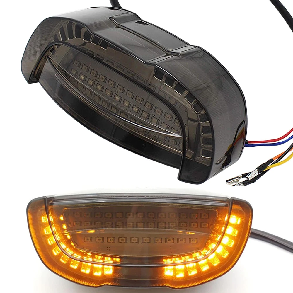 

12 В универсальная фотолампа для мотоцикла со встроенным тормозным хвостом