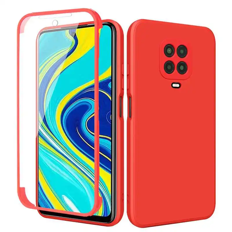 

Mokoemi 360 Full Coverage Soft Case For Xiaomi Redmi Note 9s 9 Pro Max Phone Case Cover