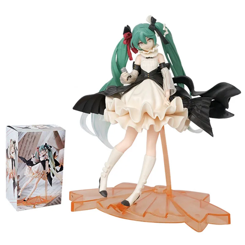 

Hatsune Miku Action Figures Toys Anime Figuras 22cm Manga Figurine Kawaii Miku Doll PVC Collection Model Birthday Gift for Kids