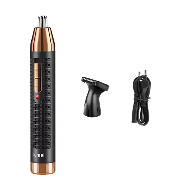 

NEW2023 rechargeable nose trimmer beard trimer for men micro shaver eyebrow nose hair trimmer for nose and ear cleaner grooming