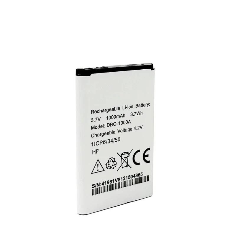 Фото Аккумулятор Li-ion DBO-1000A 3.7V 3.7Wh 1000mAh для DORO 1372 2404 1370 1ICP6/34/50 – Высококачественная перезаряжаемая батарея для мобильных телефонов №3