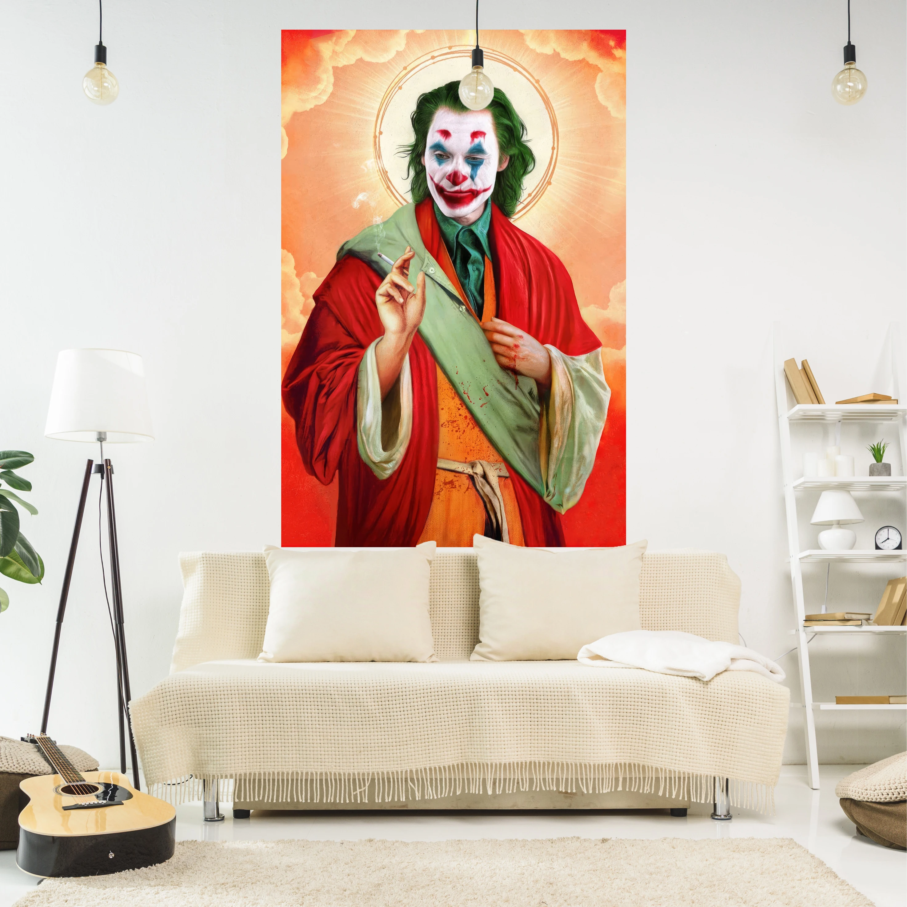 

Настенная картина в стиле бохо XxDeco с изображением Святой фигуры