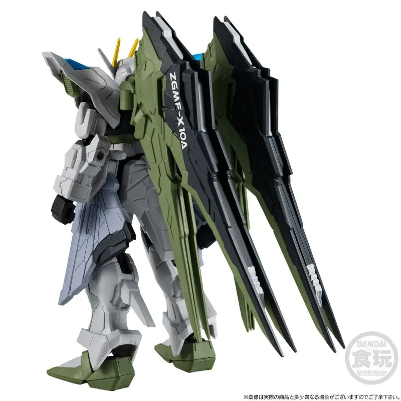 Фото BANDAI PB GFRAME-FA ZGMF X10A Freedom Gundam ZGMF X09A Justice Gundam Цветные фигурки настоящего типа Gundam Комплект аниме-моделей №5
