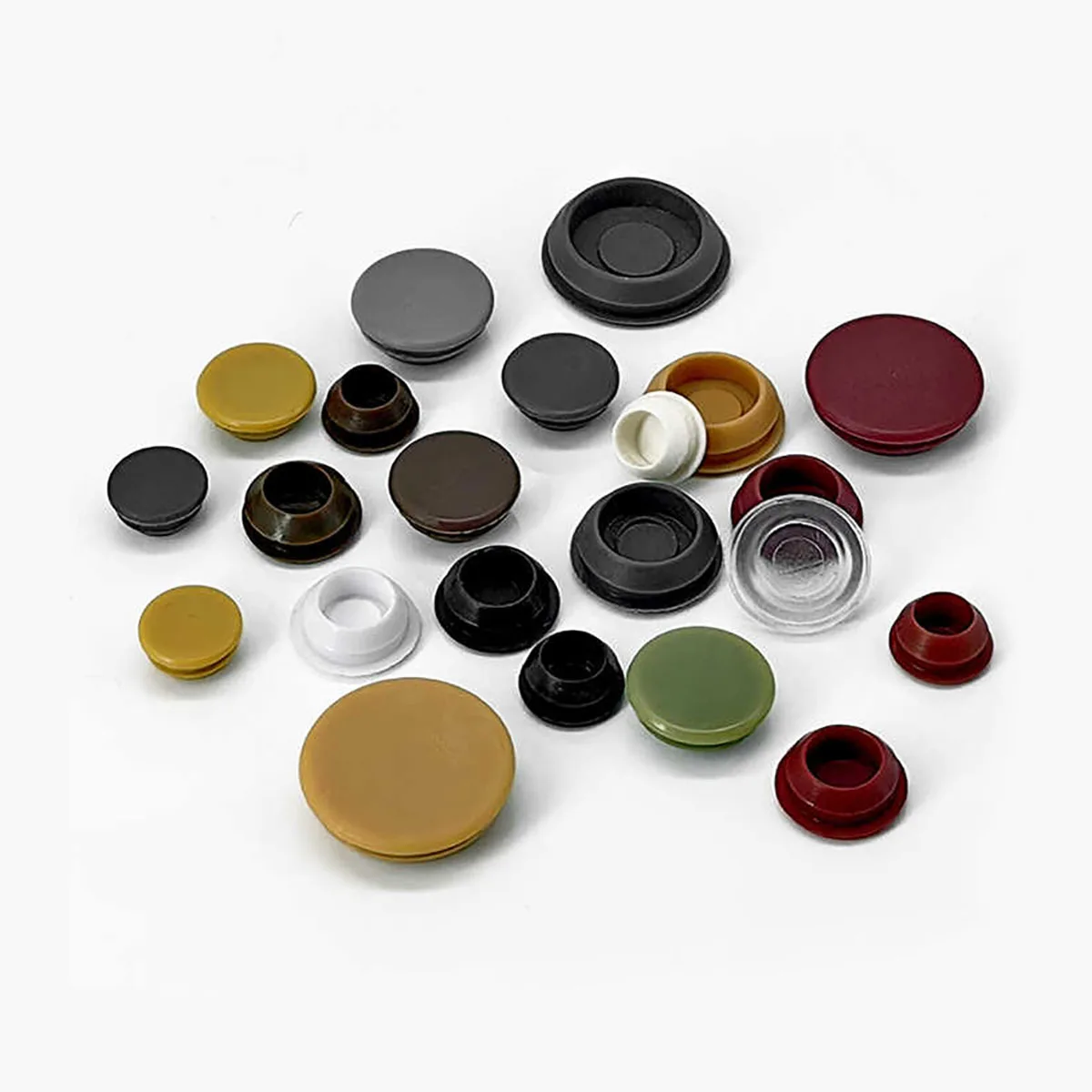 

10 шт., мягкие резиновые заглушки для отверстий, 8-18 мм