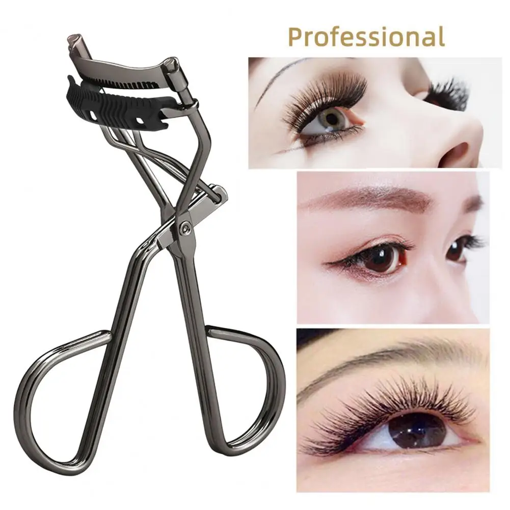 

Eyelash Curler with Comb Lash Lifting Manual Tool Eye Beauty Portable Lash Last Curling Clip Alloy Eyelash Tool Makeup Supplies